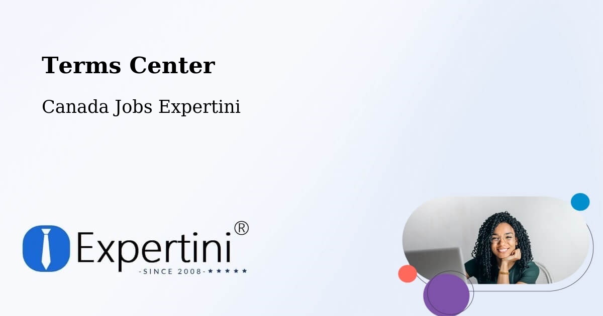 Terms of Service – Pincourt - Canada Jobs Expertini